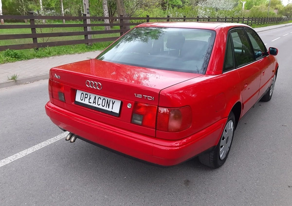 Audi A6 cena 12900 przebieg: 287000, rok produkcji 1995 z Dęblin małe 529